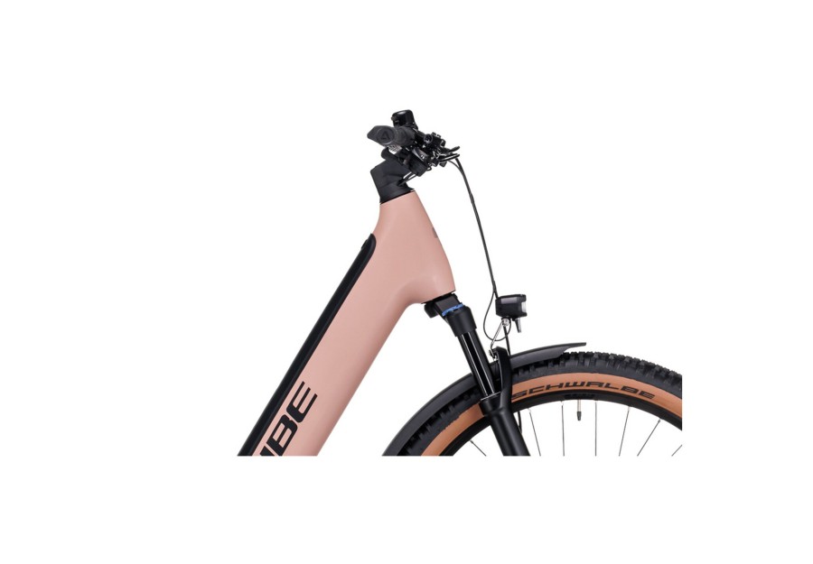 E-Mountainbikes | Cube Cube Reaction Hybrid Pro 625 Allroad Easy Entry Pink