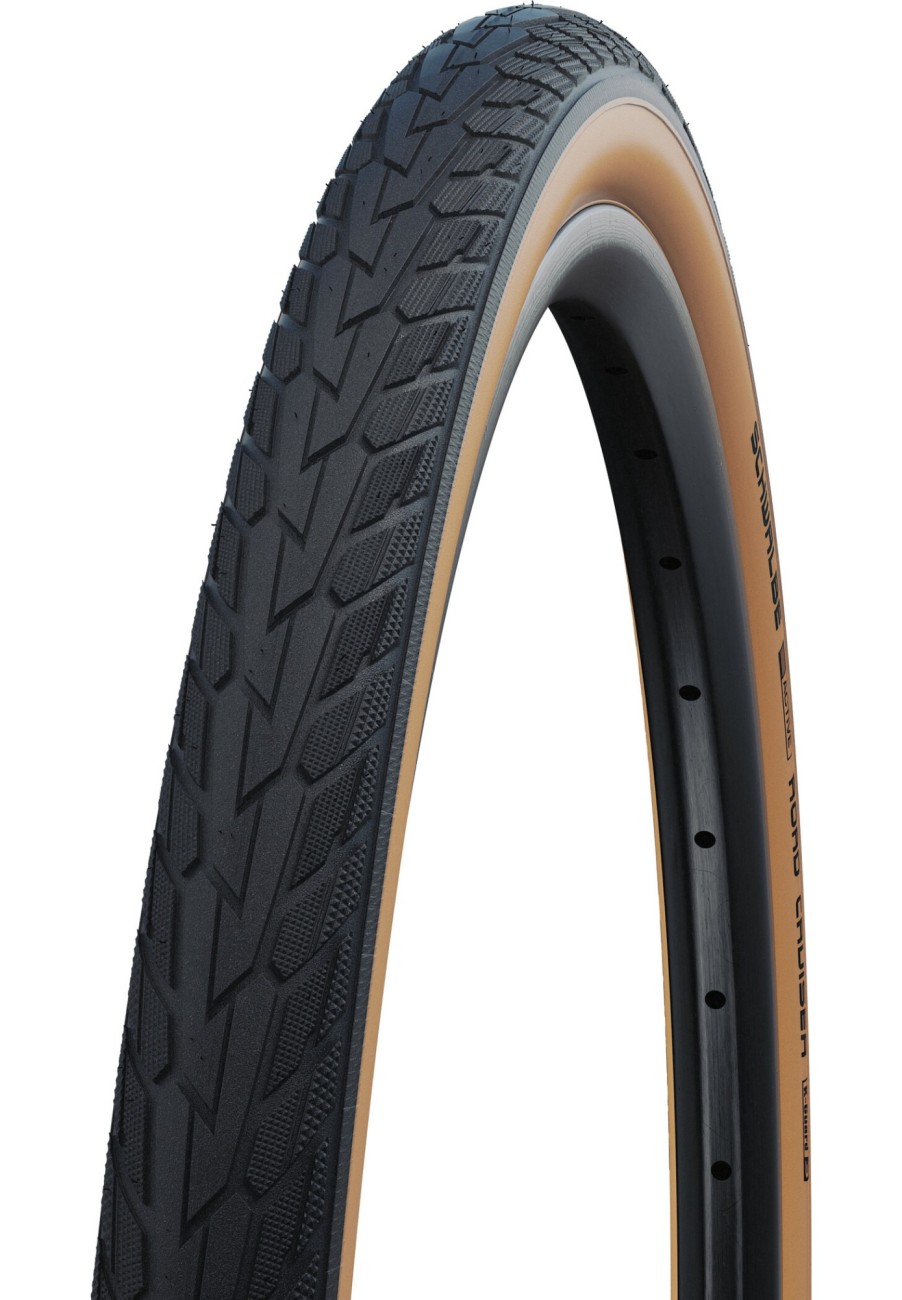 Reifen | SCHWALBE Schwalbe Road Cruiser Drahtreifen 28" K-Guard Active Schwarz