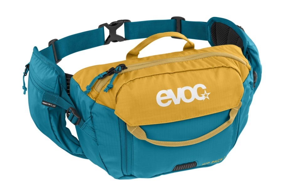 Rucksacke & Taschen | EVOC Evoc Hip Pack 3L Petrol/Gelb