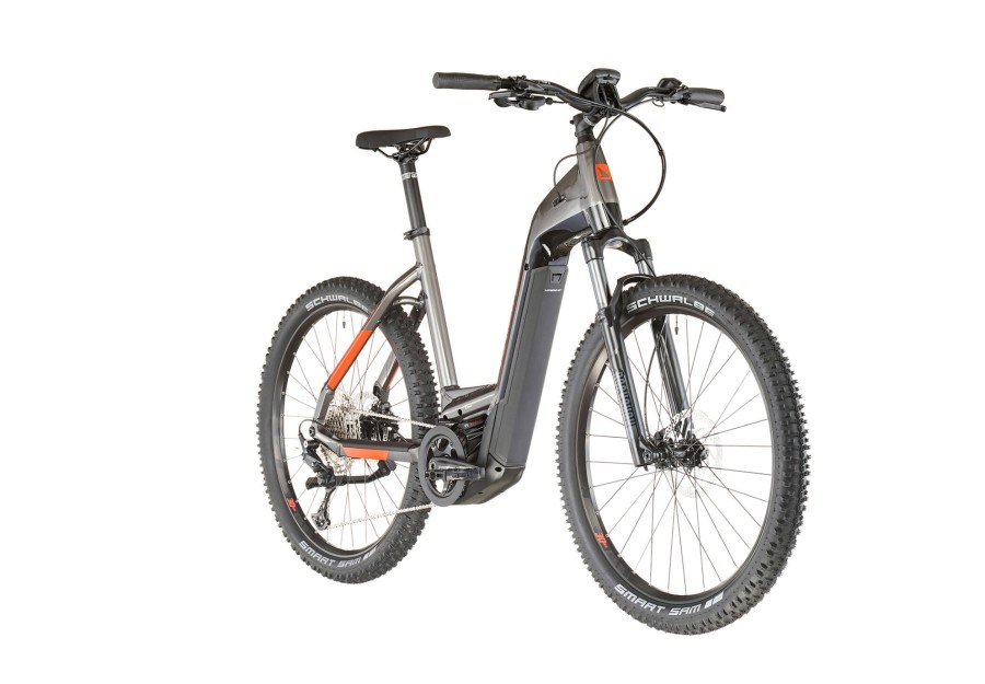 E-Bikes Trekking | HAIBIKE Haibike Trekking 9 Cross Low-Step Grau