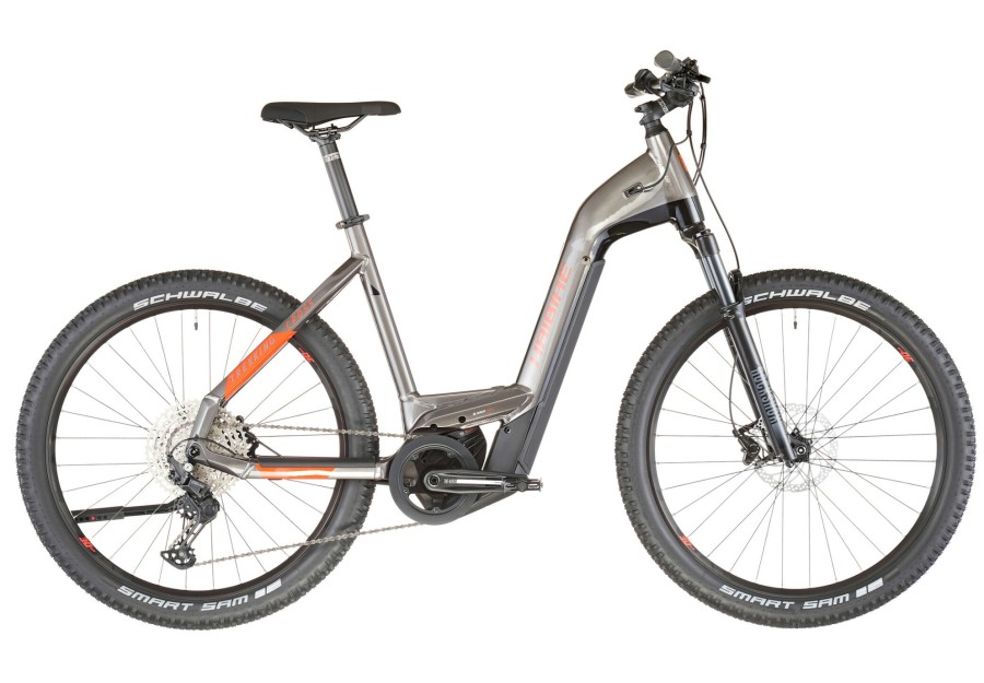 E-Bikes Trekking | HAIBIKE Haibike Trekking 9 Cross Low-Step Grau