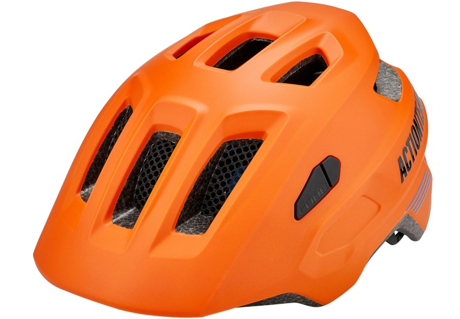 Kinderhelme | Cube Cube Linok X Actionteam Helm Kinder Orange