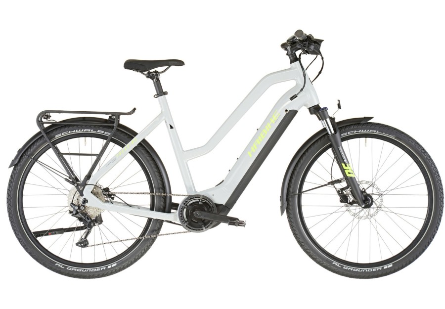 E-Bikes Trekking | HAIBIKE Haibike Trekking 6 Mid Grau