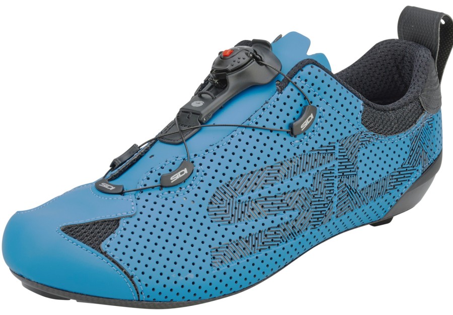 Rennradschuhe | Sidi Sidi Tri-Sixty Schuhe Herren Blau