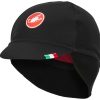 Kopfbedeckungen | Castelli Castelli Difesa Thermo Cap Schwarz/Rot