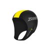 Schwimmkappen | Zoggs Zoggs Neo 3 Cap Schwarz/Gelb