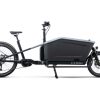 E-Lastenfahrrader | Cube Cube Cargo Sport Dual Hybrid 1000 27.5" Schwarz/Grau