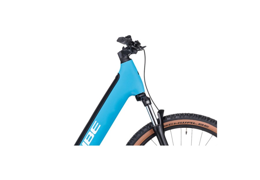 E-Mountainbikes | Cube Cube Reaction Hybrid One 500 Easy Entry Blau