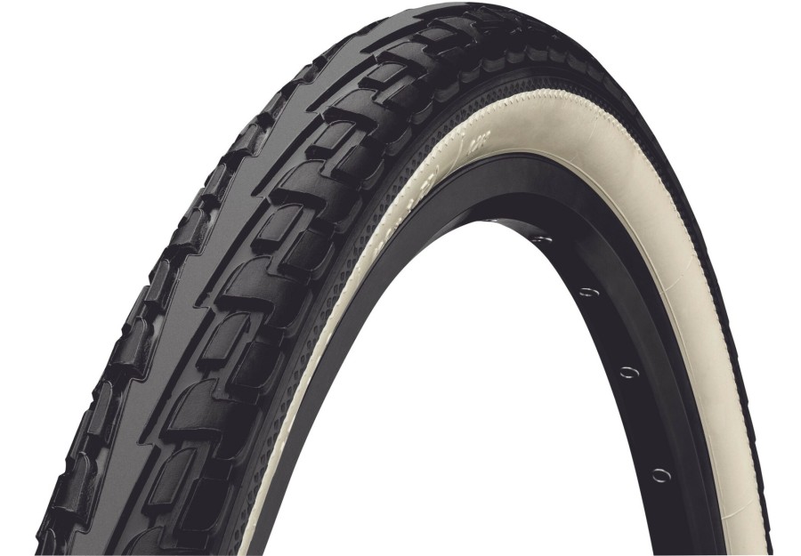 Reifen | Continental Continental Ride Tour Drahtreifen 27X1 1/4" Schwarz