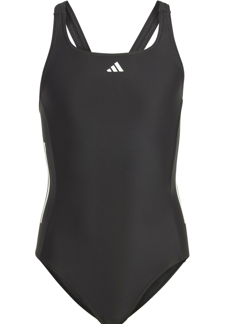 Schwimmbekleidung | adidas Adidas Cut 3S Badeanzug Madchen Schwarz