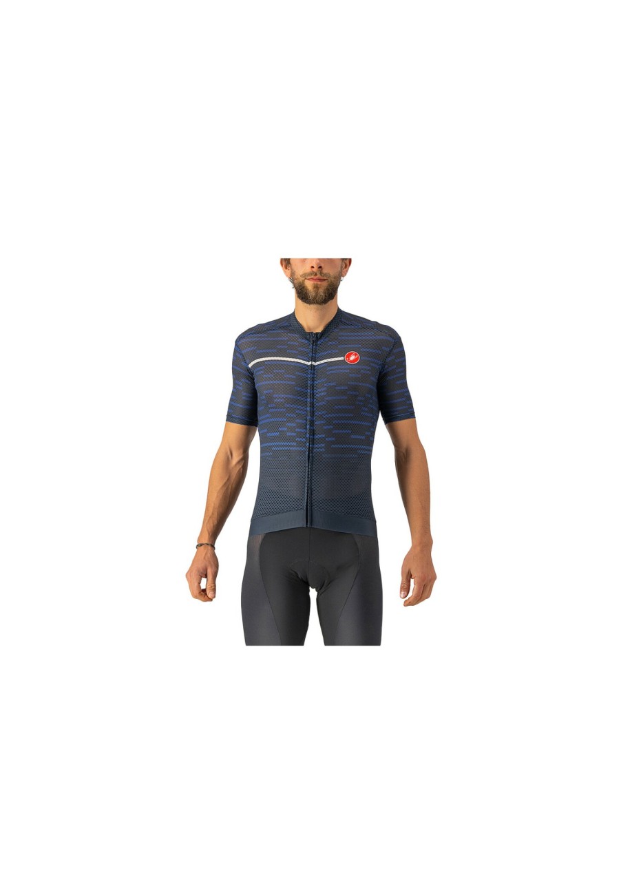 Trikots Kurzarm | Castelli Castelli Insider Kurzarm Trikot Herren Blau