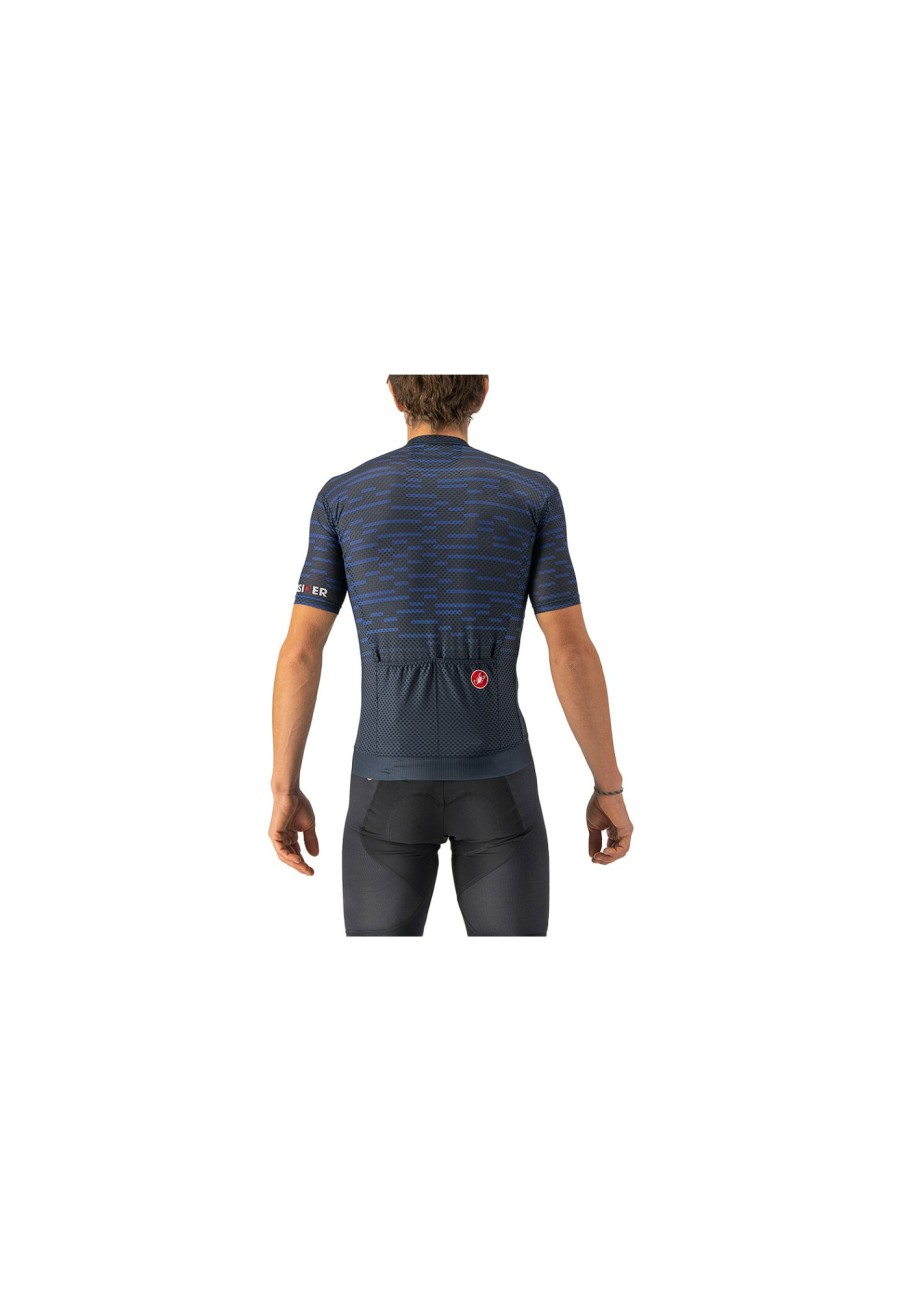 Trikots Kurzarm | Castelli Castelli Insider Kurzarm Trikot Herren Blau