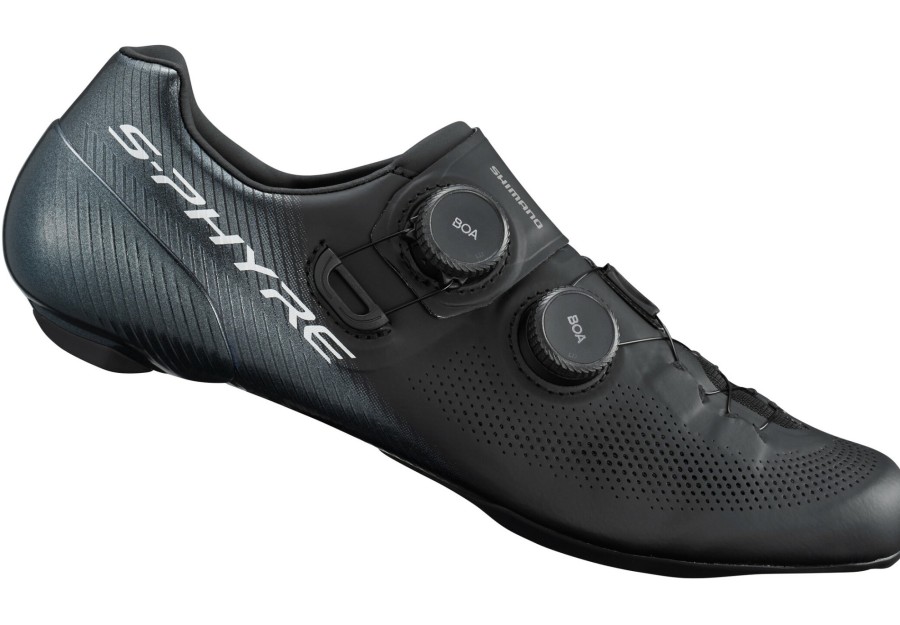 Rennradschuhe | Shimano Shimano Sh-Rc903 S-Phyre Fahrradschuhe Weit Schwarz