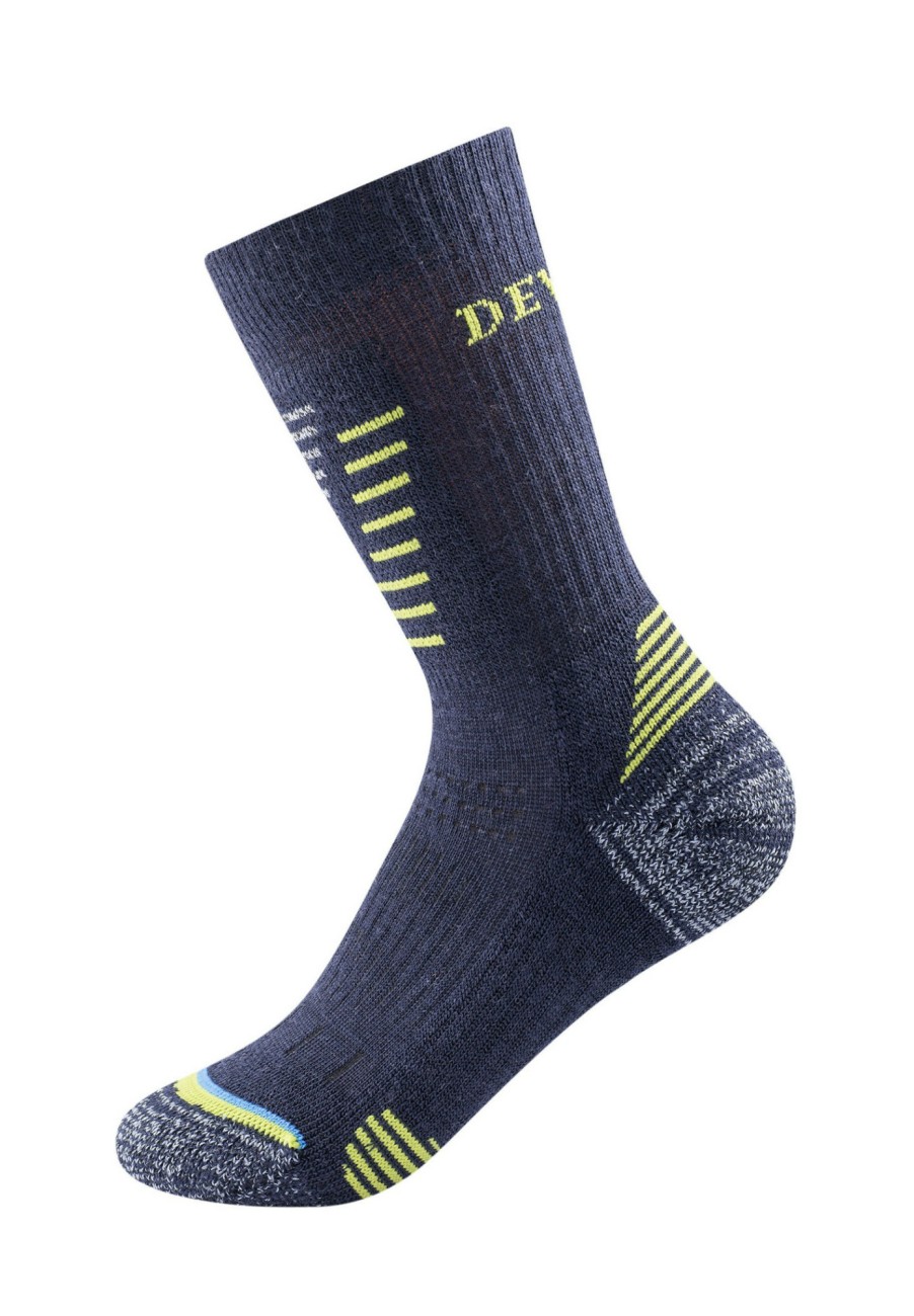 Socken | Devold Devold Hiking Medium Socken Kinder Blau