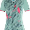 Trikots Kurzarm | Shimano Shimano Sagami Kurzarm Trikot Mit Reisverschluss Damen Grun