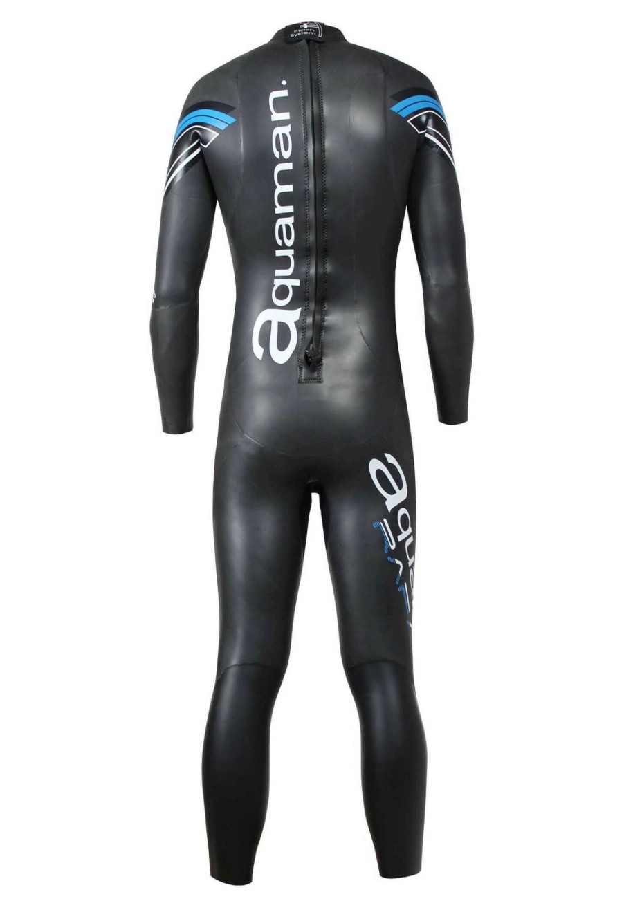 Schwimmbekleidung | Aquaman Aquaman Rafale Langarm Wetsuit Herren Schwarz