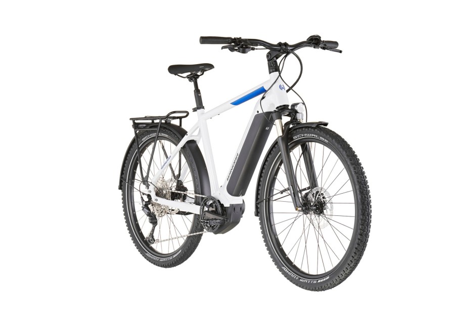 E-Bikes Trekking | Winora Winora Yucatan 12 27.5" Diamant Herren Weis