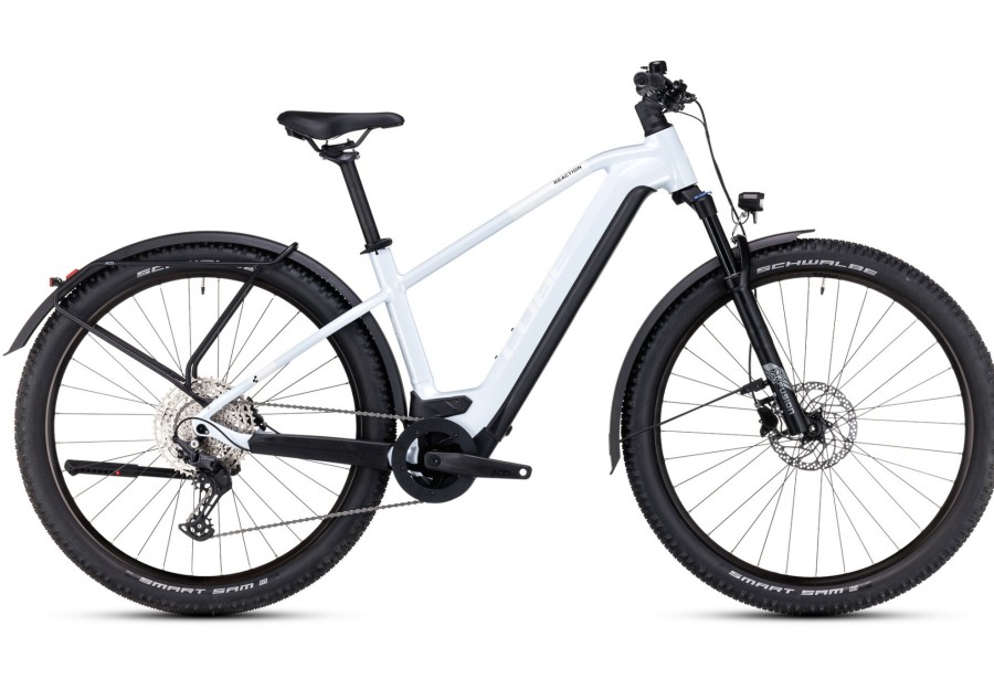 E-Mountainbikes | Cube Cube Reaction Hybrid Pro 750 Allroad Weis