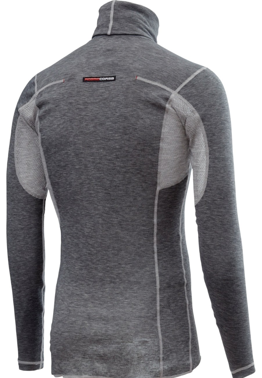 Langarm Shirts | Castelli Castelli Flanders Warm Nackenwarmer Herren Grau