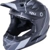 Kinderhelme | Kali Kali Zoka Stripe Helm Jugend Schwarz/Grau