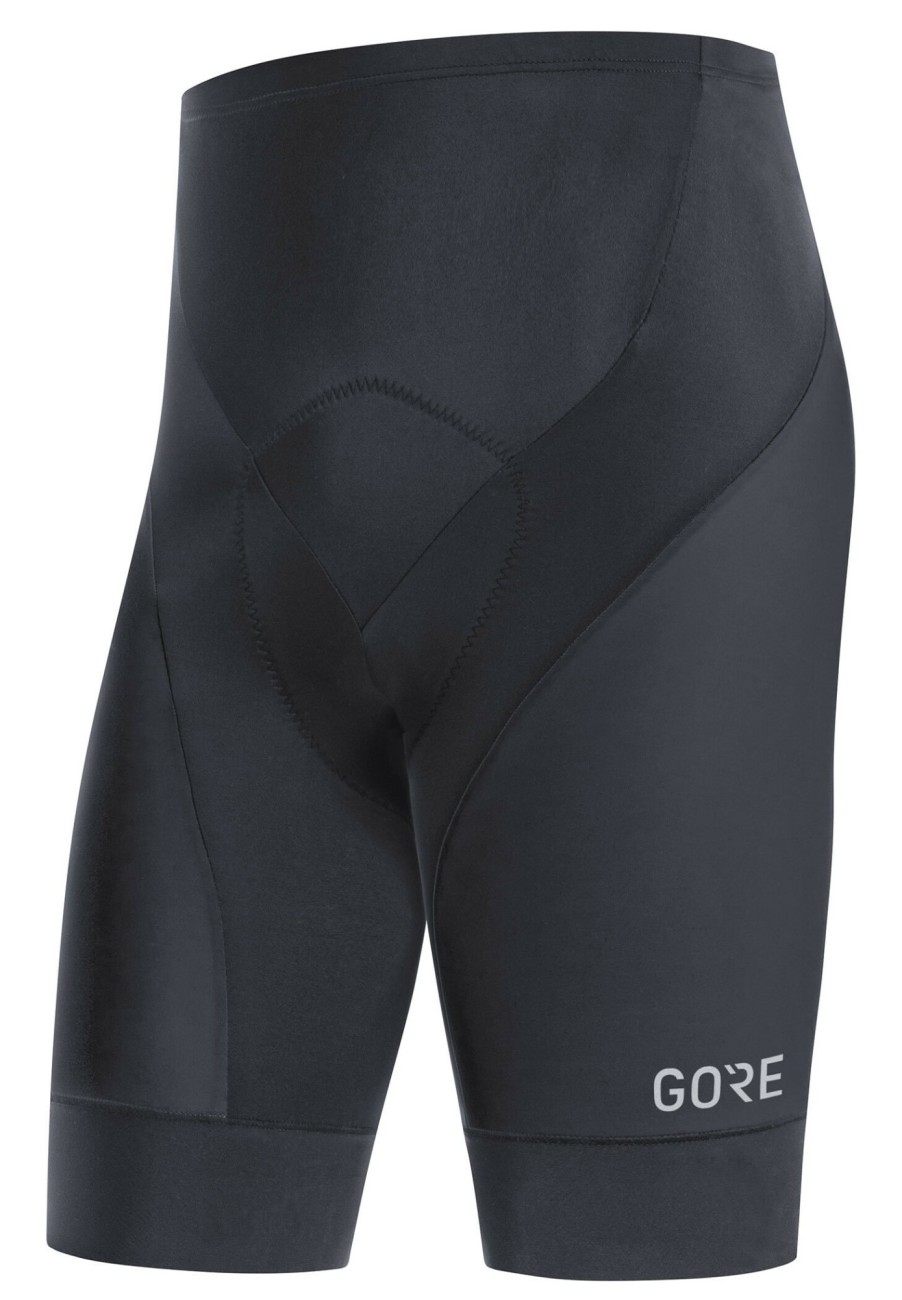 Rennradhosen | GOREWEAR Gorewear C3 Short Tights+ Herren Schwarz