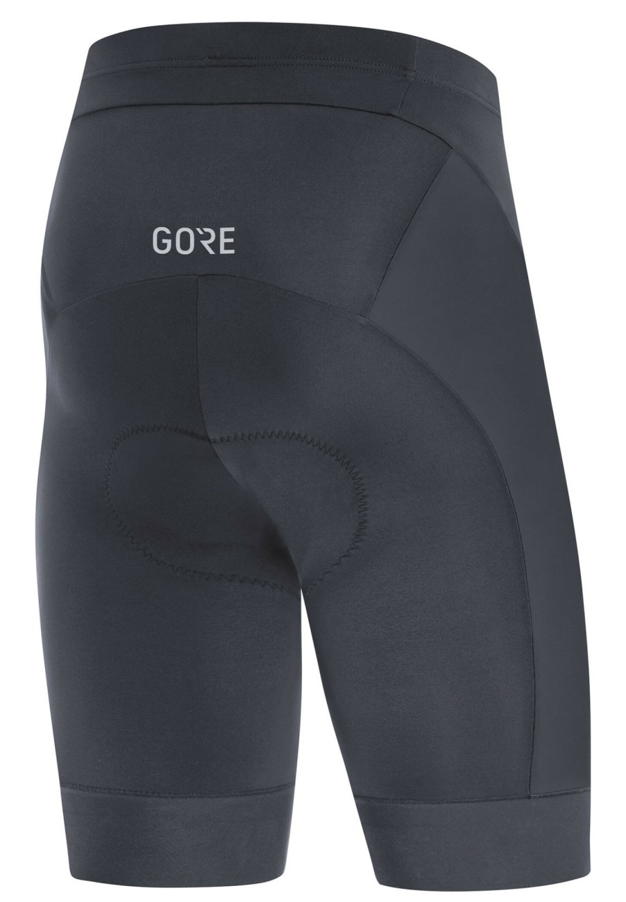 Rennradhosen | GOREWEAR Gorewear C3 Short Tights+ Herren Schwarz