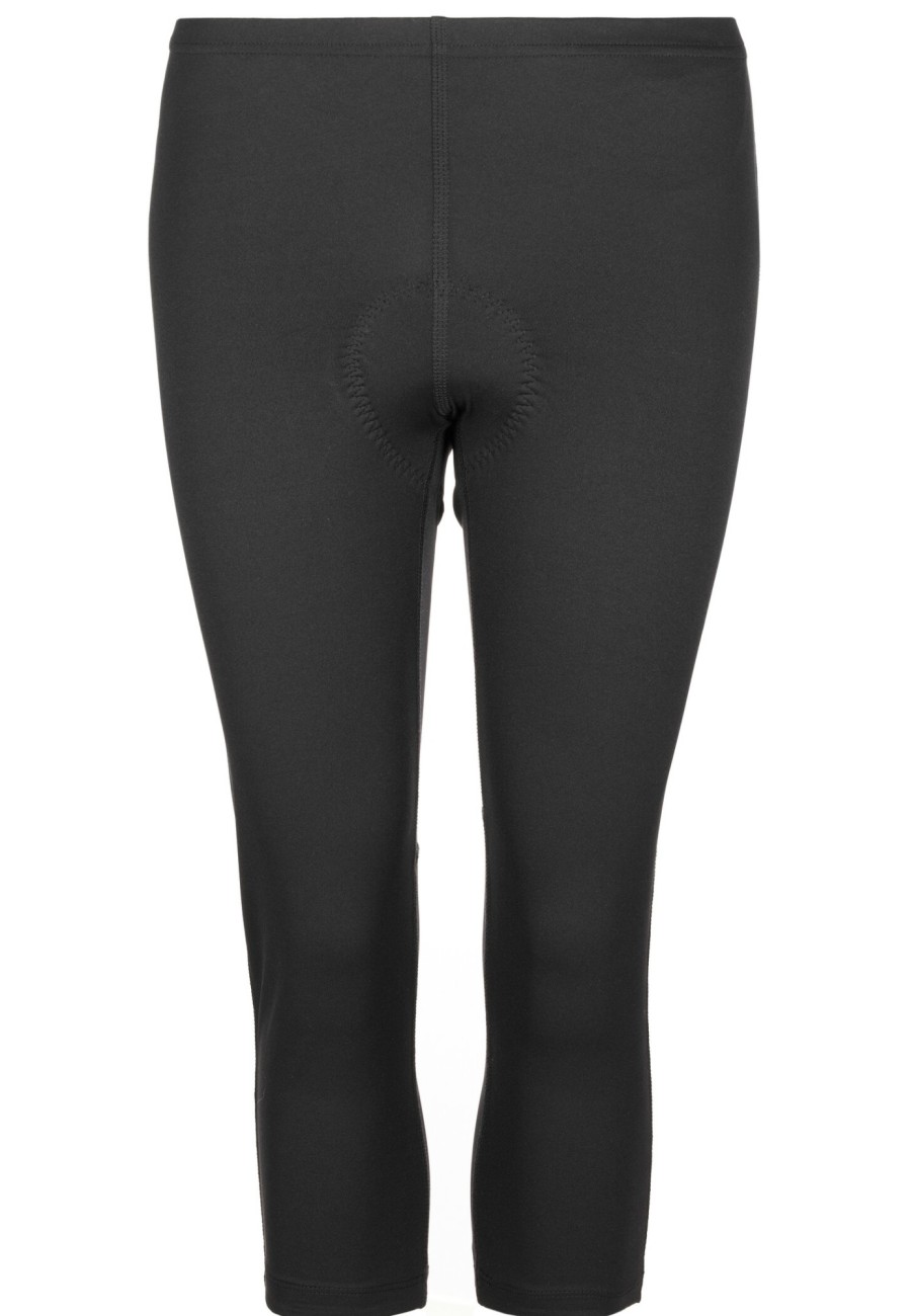 Rennradhosen | Löffler Loffler Basic 3/4 Rad Tights Damen Schwarz