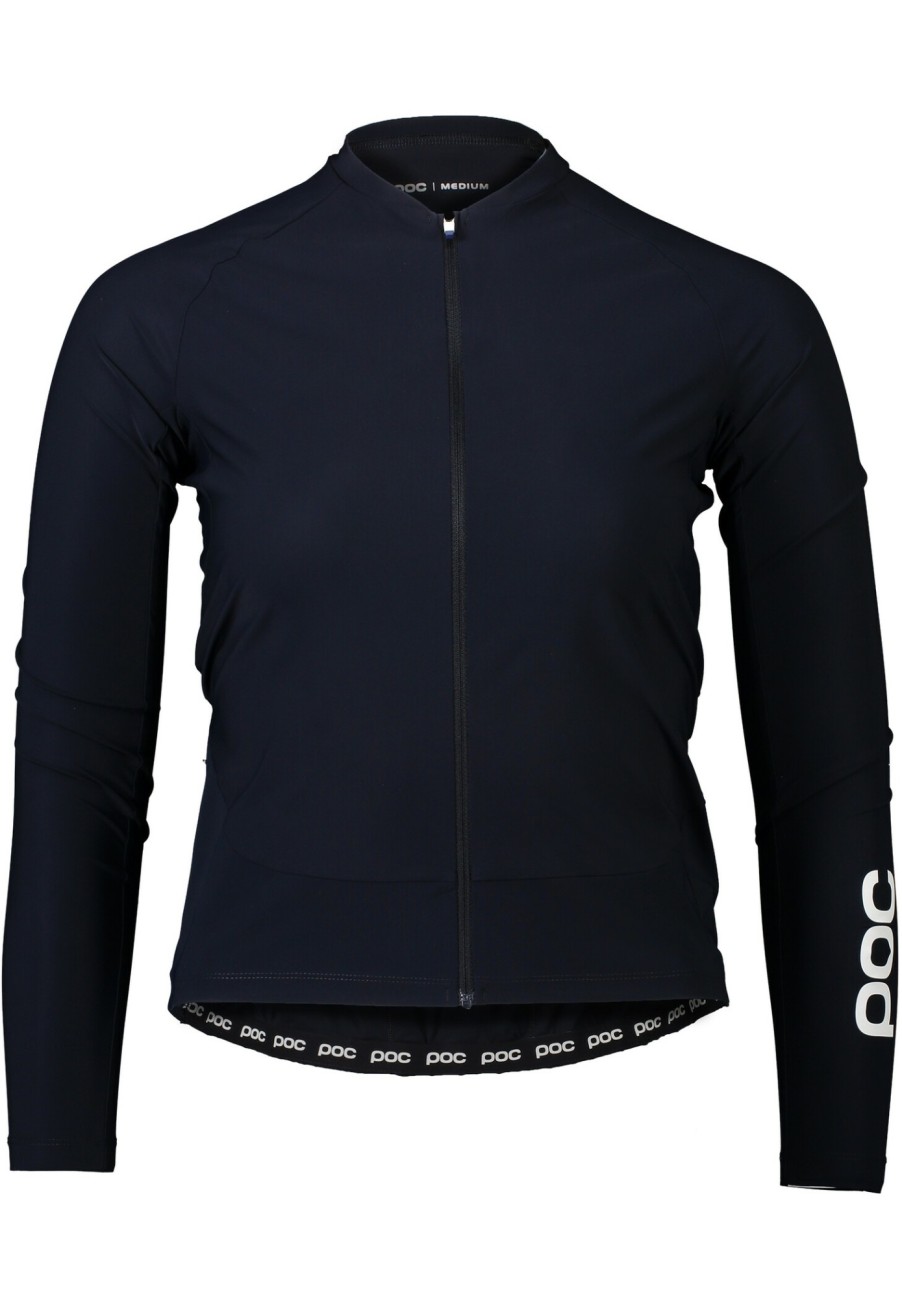 Rennrad Trikots | POC Poc Essential Road Ls Trikot Damen Blau