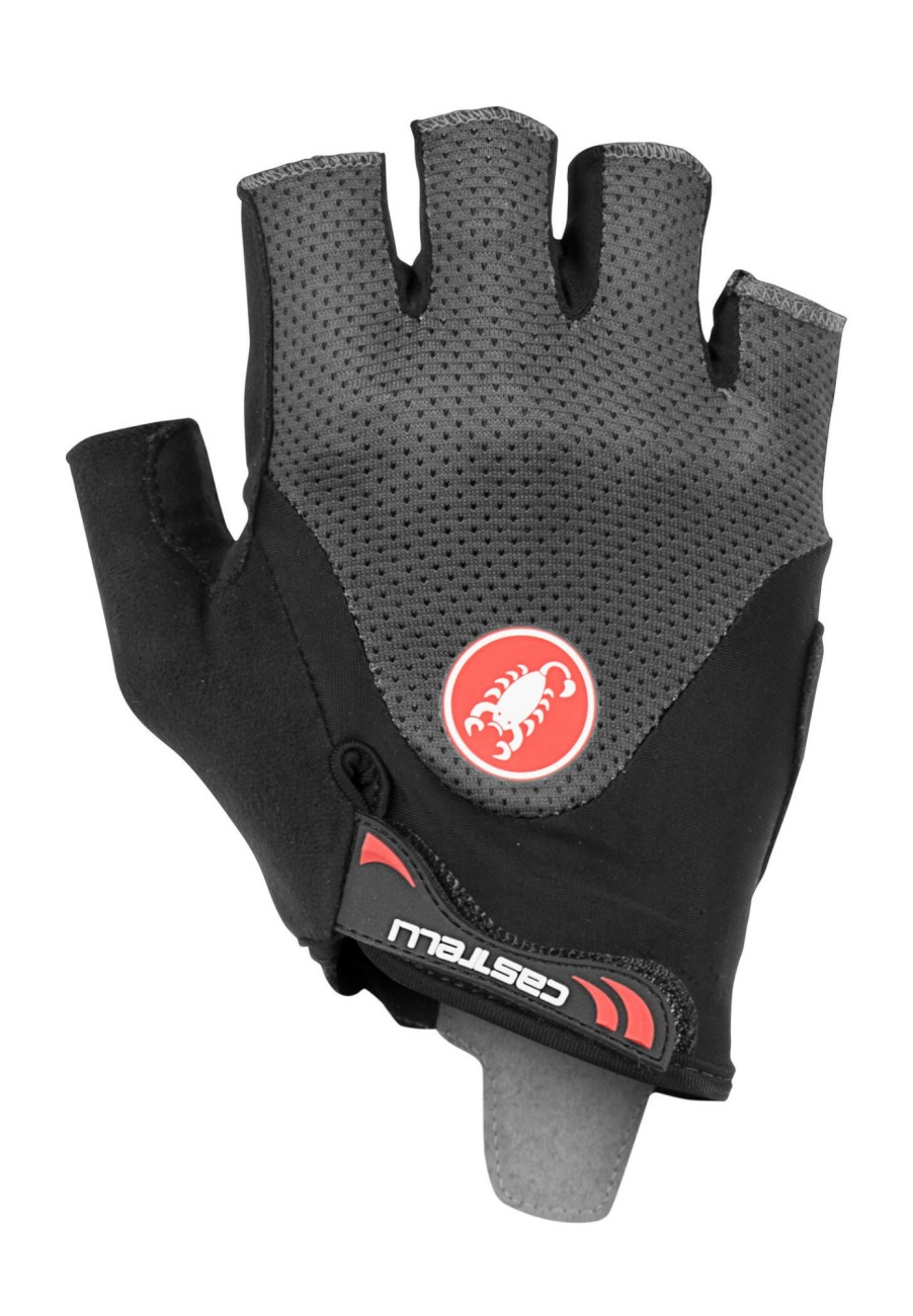 Handschuhe | Castelli Castelli Arenberg Gel 2 Handschuhe Grau/Schwarz