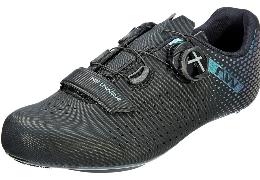 Gravel-Schuhe | Northwave Northwave Core Plus 2 Rennrad Schuhe Damen Schwarz