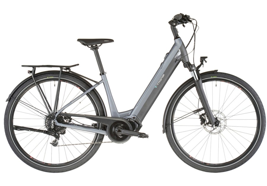 E-Bikes City | Bianchi Bianchi T-Tronik C-Type Sunrace X5/X7 Blau/Schwarz