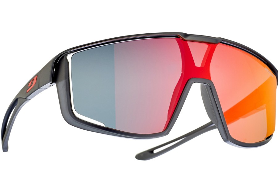 Brillen & Goggles | Julbo Julbo Fury Spectron 3Cf Sonnenbrille Schwarz/Rot