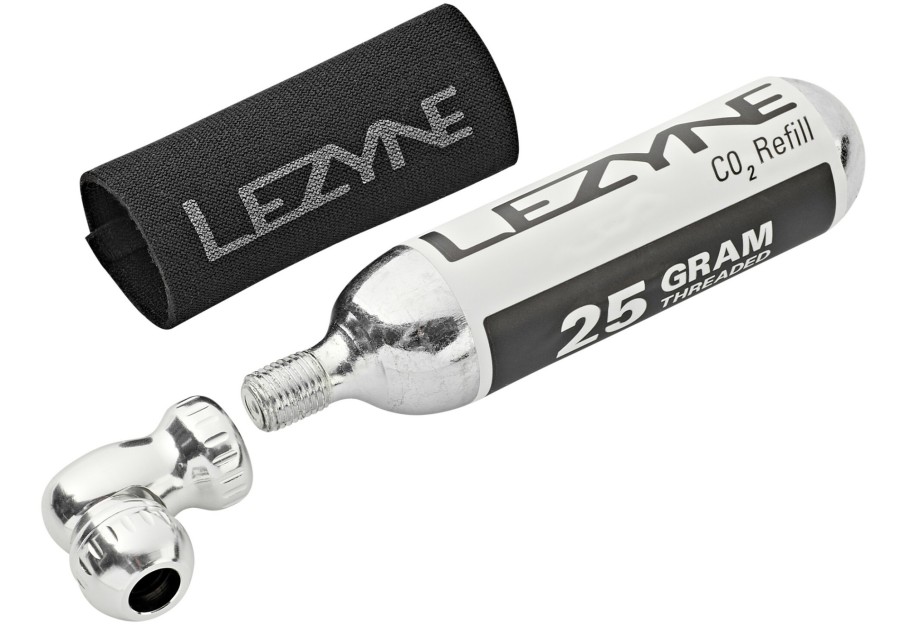 Pumpen | Lezyne Lezyne Twin Speed Drive Co2 Pumpe 25G Silber