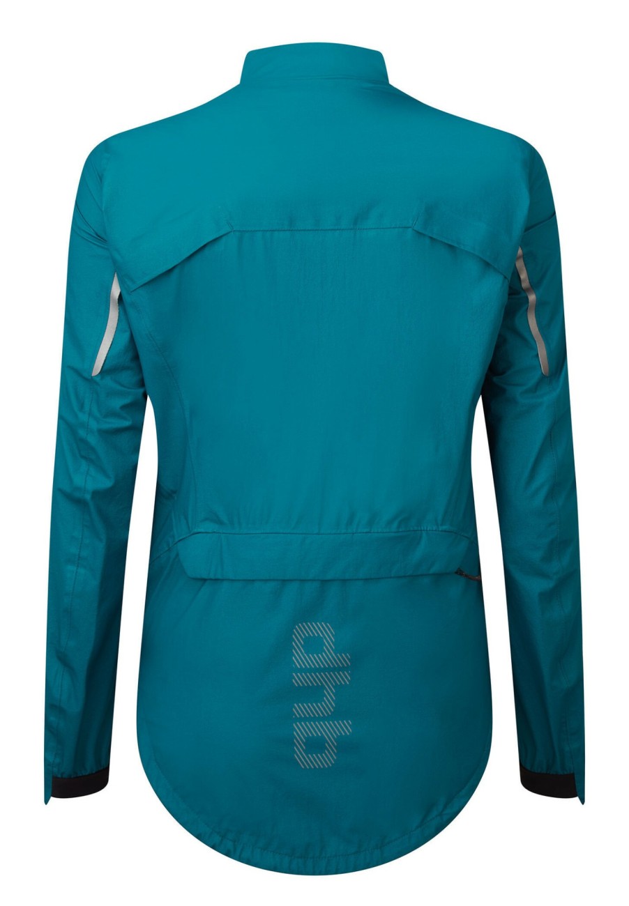 Rennradjacken | dhb Dhb Aeron Tempo 3 Wasserdichte Jacke Damen Petrol