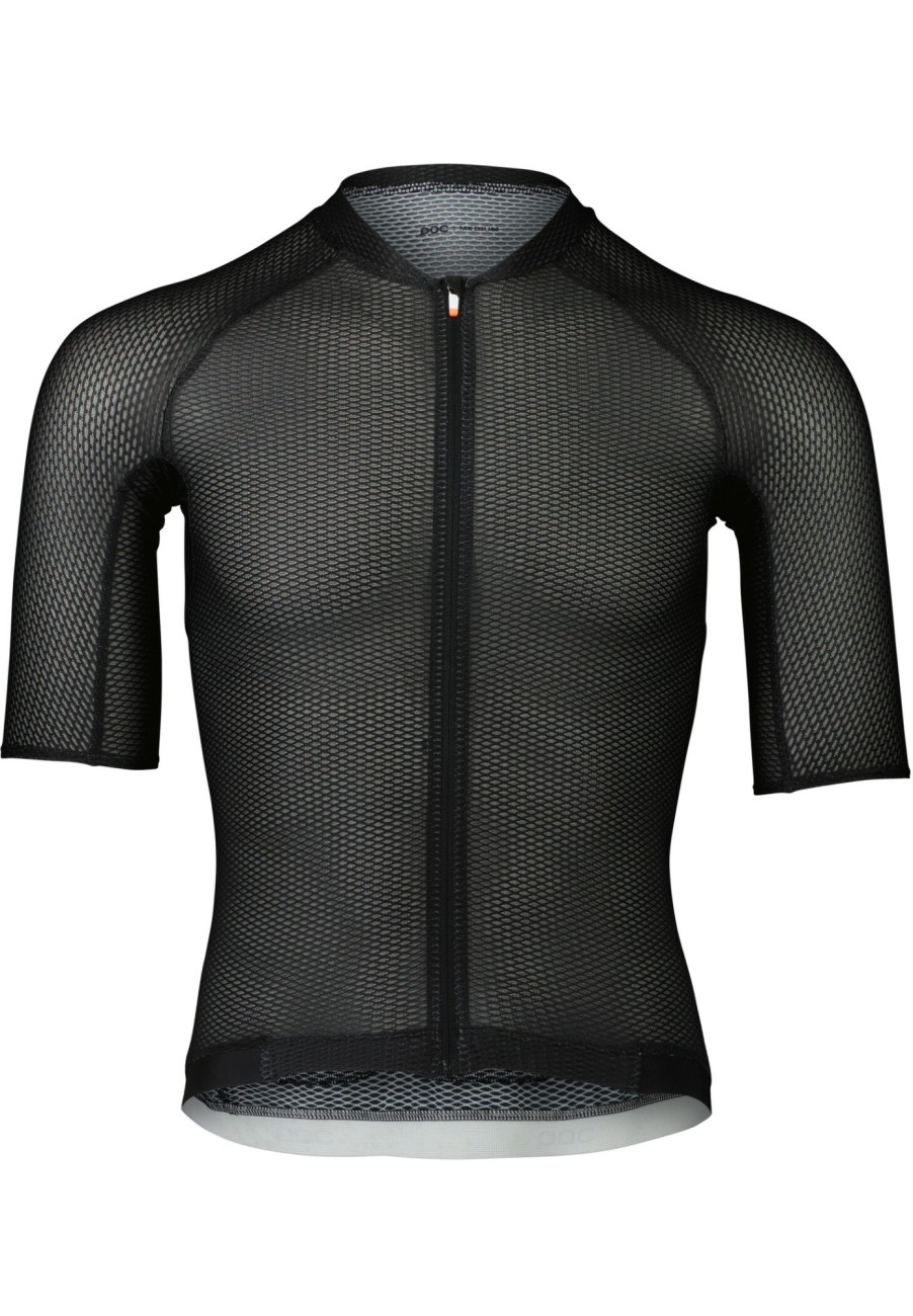 Rennrad Trikots | POC Poc Air Kurzarm Trikot Herren Schwarz