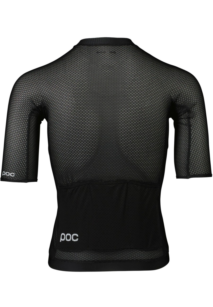 Rennrad Trikots | POC Poc Air Kurzarm Trikot Herren Schwarz