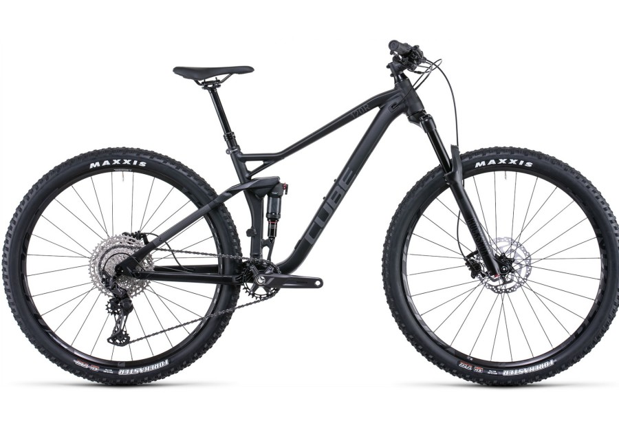 Mtb 27,5 Zoll (650B) | Cube Cube Stereo 120 Race Schwarz