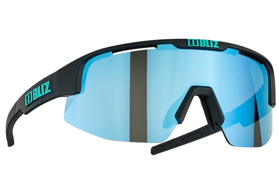 Triathlon Zubehor | Bliz Bliz Matrix Small Nano Optics Nordic Light Brille Schwarz/Blau