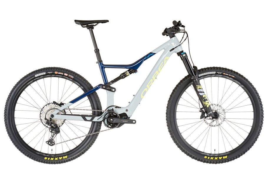 E-Mountainbikes | Orbea Orbea Rise H20 Grau/Schwarz