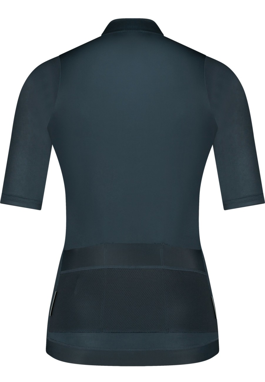 Trikots Kurzarm | Shimano Shimano Sakura Kurzarm Trikot Damen Blau