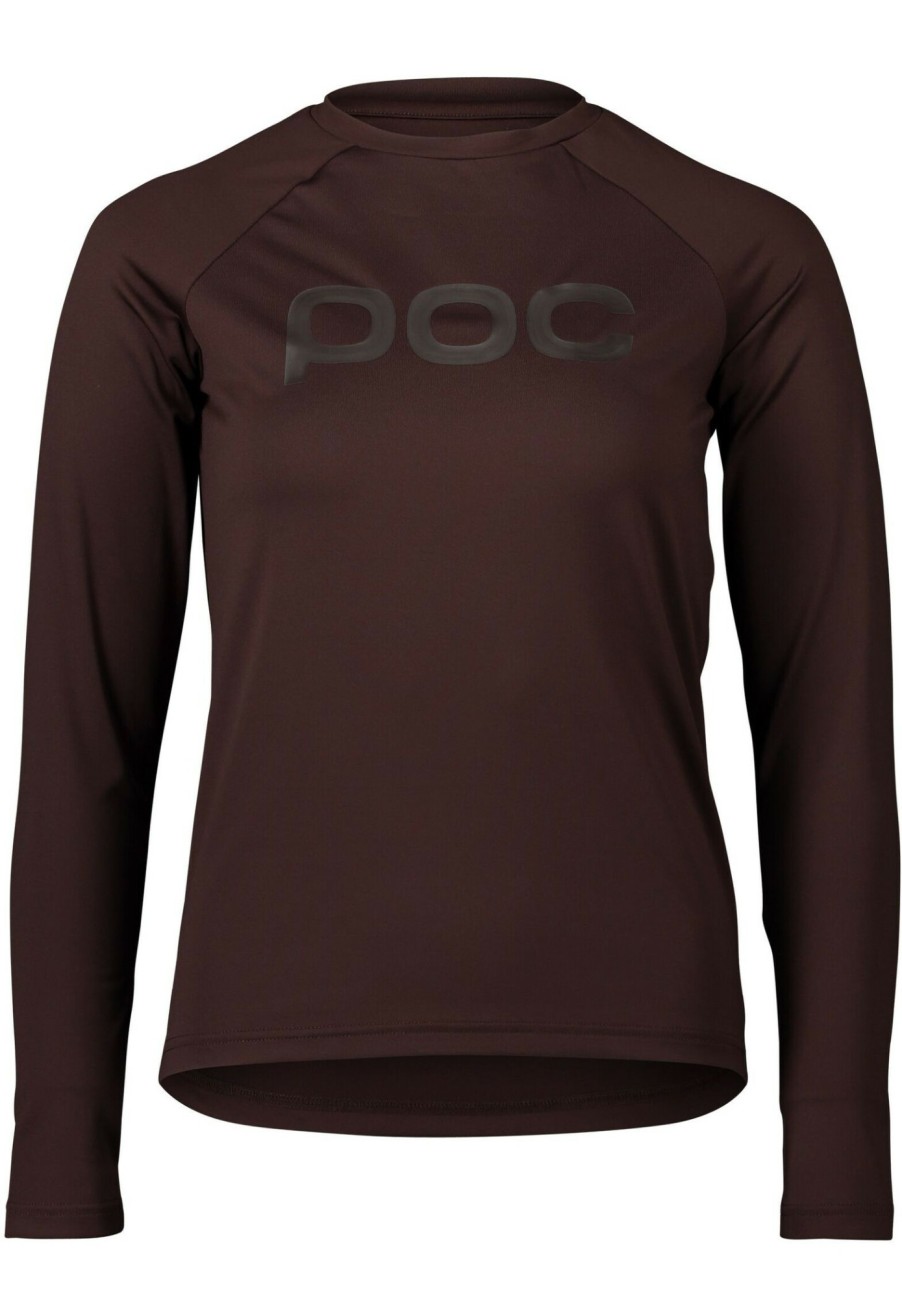 Mtb Trikots | POC Poc Reform Enduro Langarm Trikot Damen Braun