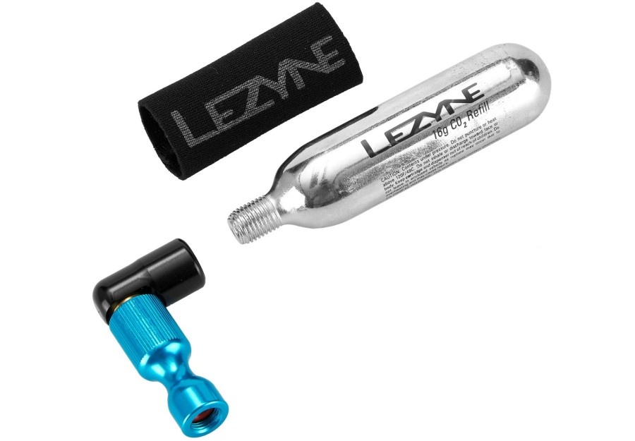 Pumpen | Lezyne Lezyne Trigger Drive Co2 Pumpe Blau/Schwarz