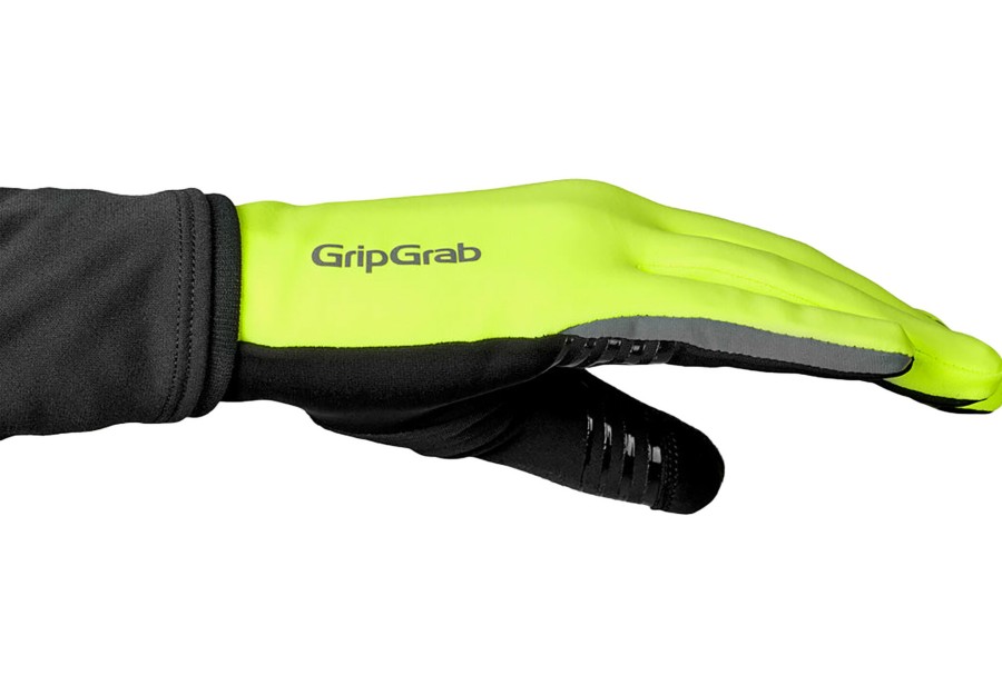 Handschuhe | GripGrab Gripgrab Insulator 2 Hi-Vis Midseason Handschuhe Gelb