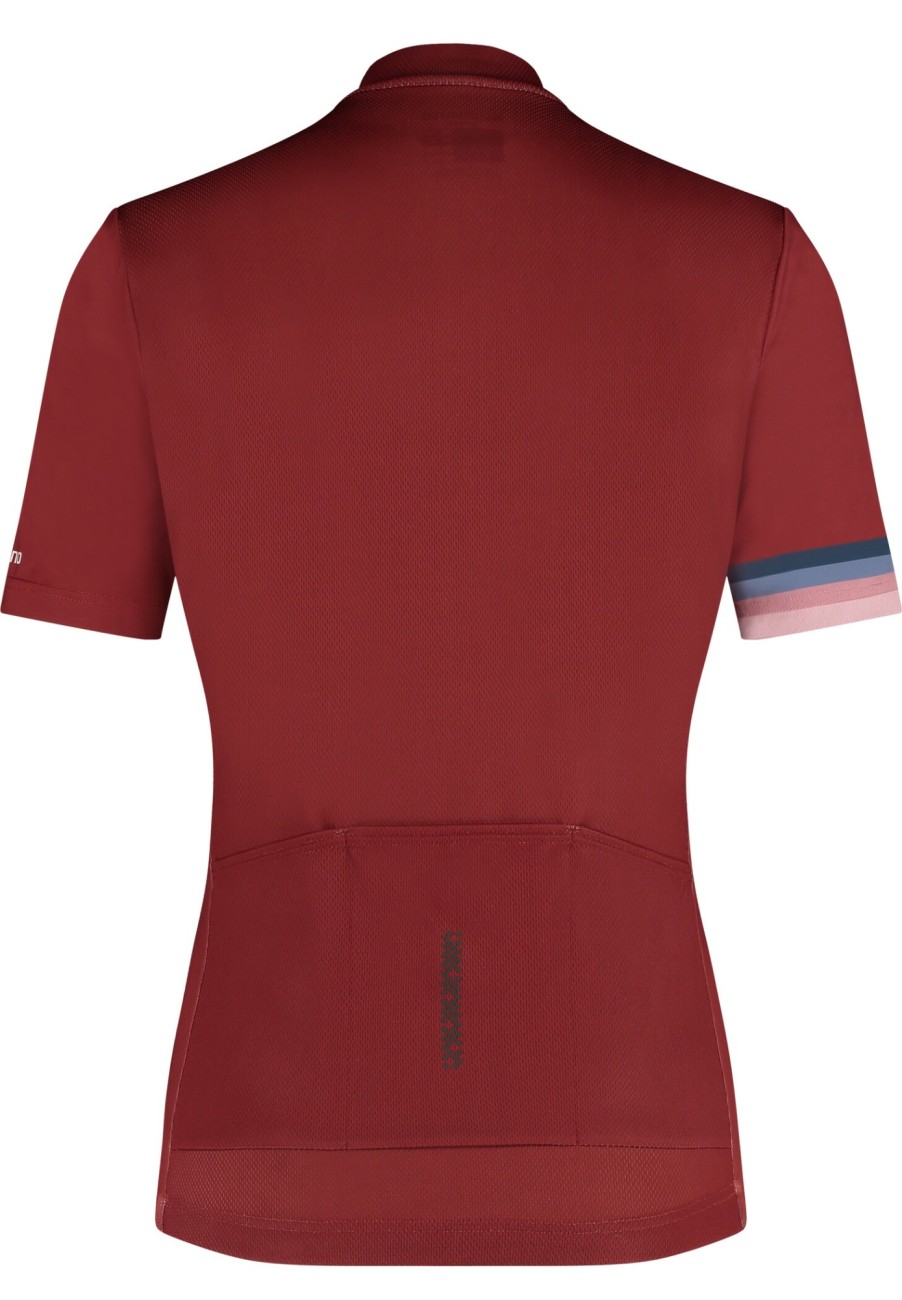 Trikots Kurzarm | Shimano Shimano Mizuki Kurzarm Trikot Damen Rot