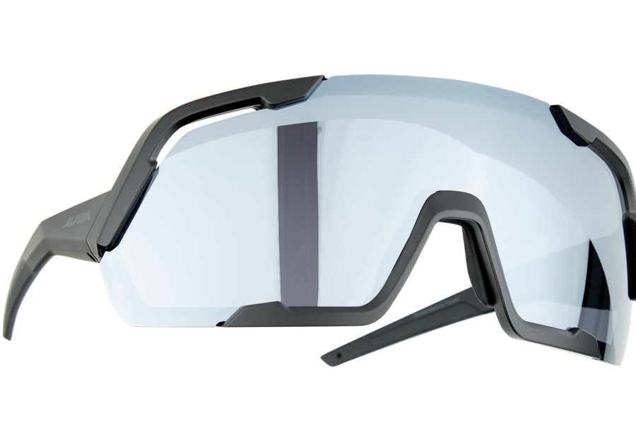 Brillen & Goggles | Alpina Alpina Rocket Sonnenbrille Schwarz