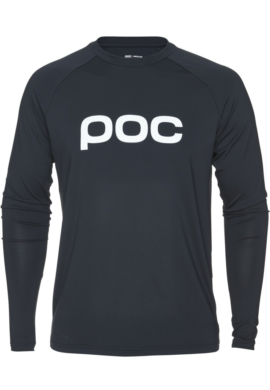 Trikots Langarm | POC Poc Reform Enduro Langarm Trikot Herren Schwarz