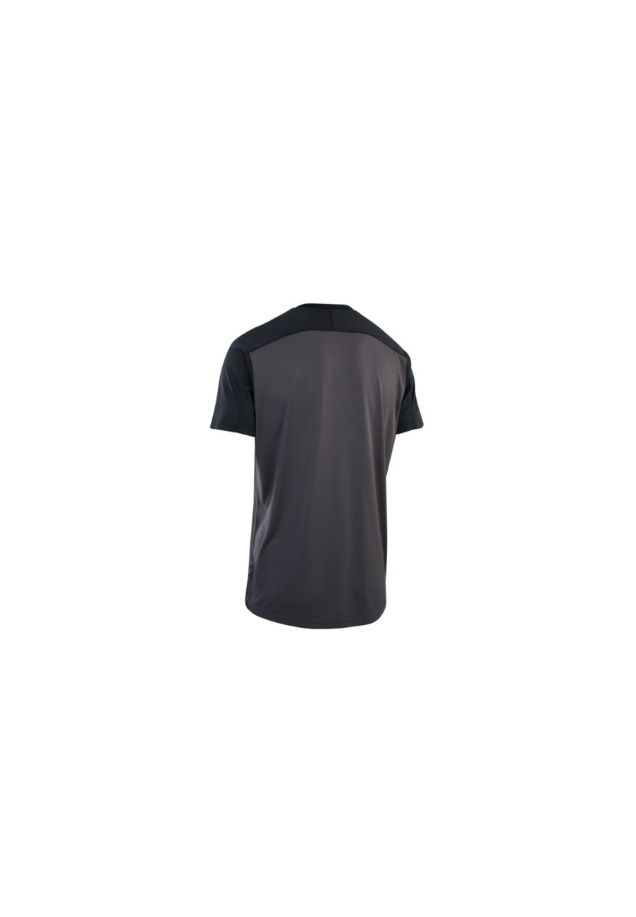 Trikots Kurzarm | ION Ion Logo Kurzarm Bike Tee Herren Grau/Schwarz