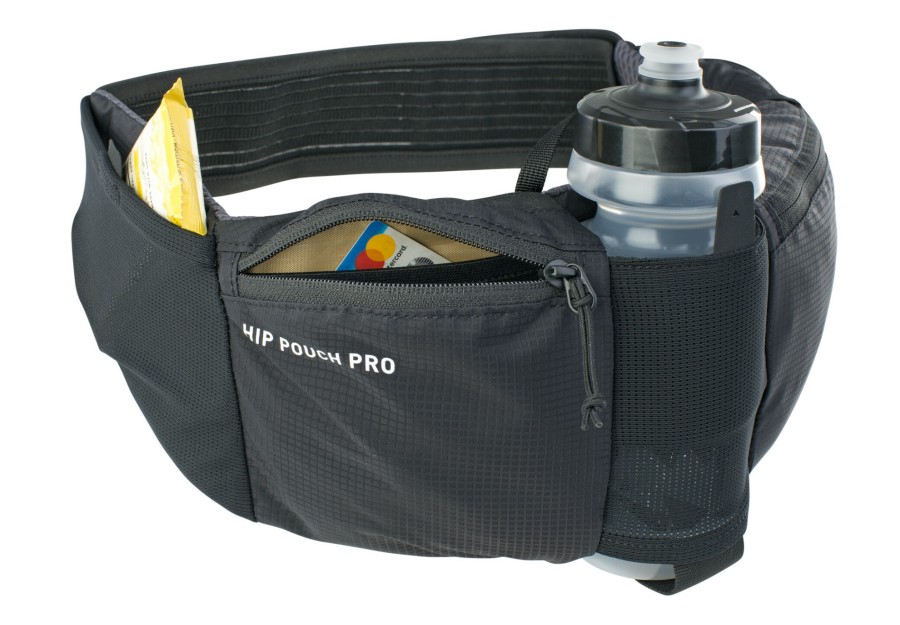 Rucksacke & Taschen | EVOC Evoc Hip Pouch Pro 1L Mit Flasche 550Ml Schwarz