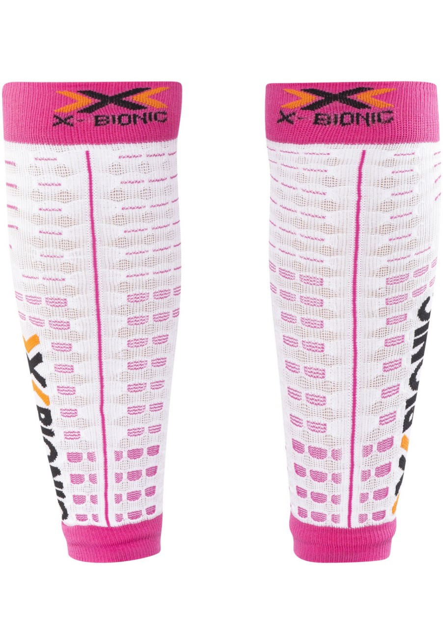 Armlinge & Beinlinge | X-Bionic X-Bionic Spyker Competition Wadenkompressoren Damen Weis/Pink