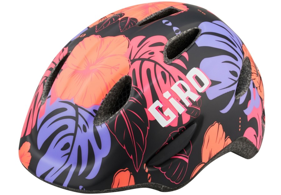 Kinderhelme | Giro Giro Scamp Helm Kinder Schwarz/Bunt